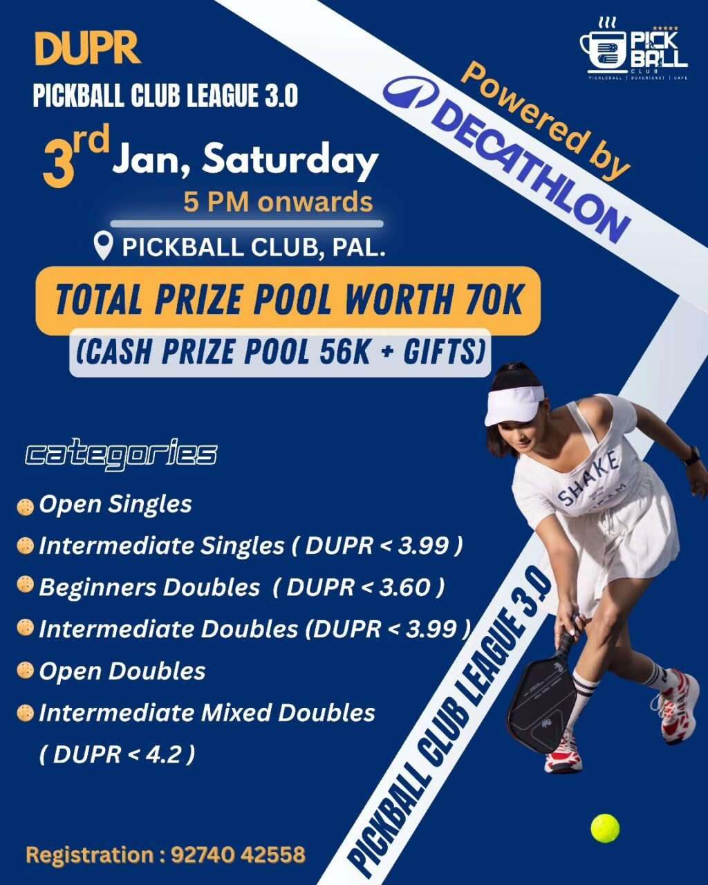 Instagram post from pickballclub. This post is in position 3.