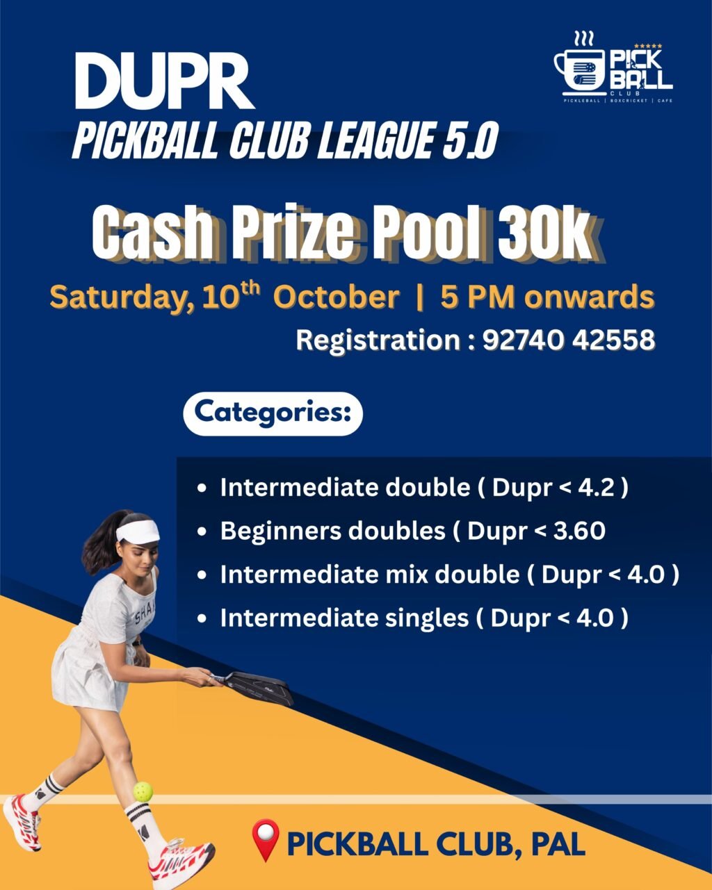 Instagram post from pickballclub. This post is in position 2.